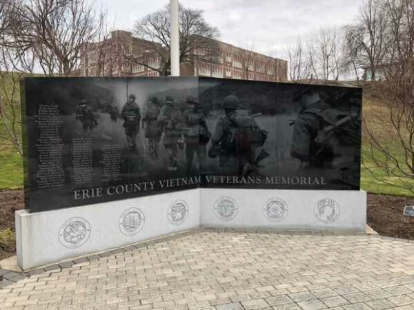ERIE COUNTY VIETNAM VETERANS WAR MEMORIAL PANEL A