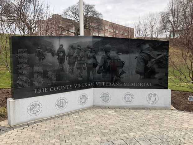ERIE COUNTY VIETNAM VETERANS WAR MEMORIAL PANEL A
