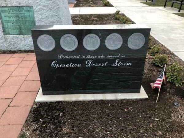 ERIE OPERATION DESERT STORM WAR MEMORIAL