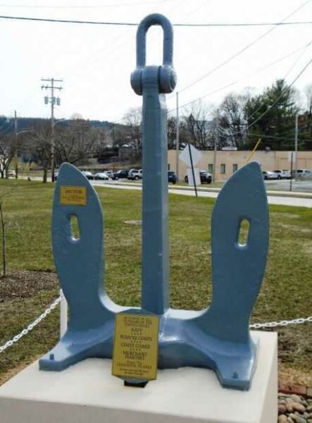 LEHIGHTON MARITIME VETERANS MEMORIAL ANCHOR