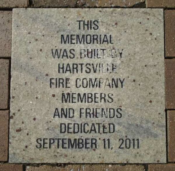 9/11 NYC EMERGENCY RESPONDERS’ MEMORIAL PAVER S