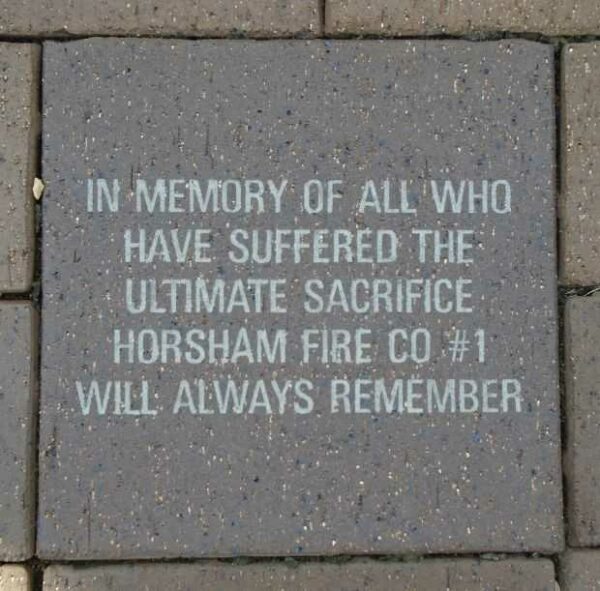 9/11 NYC EMERGENCY RESPONDERS’ MEMORIAL PAVER M