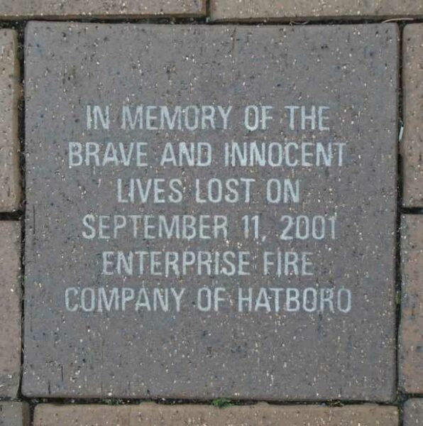 9/11 NYC EMERGENCY RESPONDERS’ MEMORIAL PAVER F