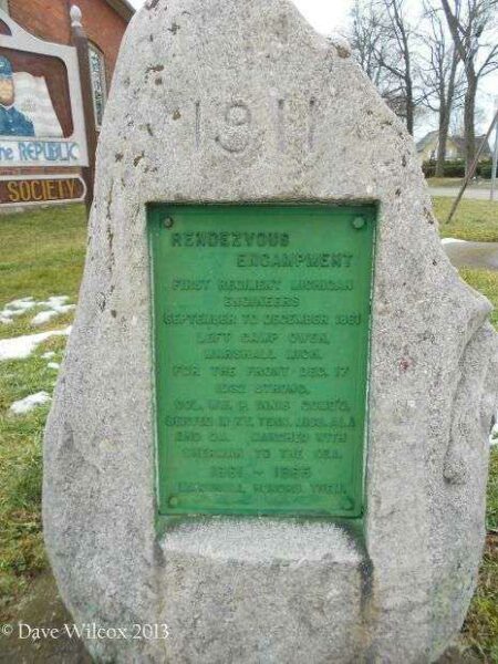 FIRST REGIMENT MICHIGAN ENGINEERS WAR MEMORIAL