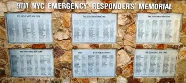 9/11 NYC EMERGENCY RESPONDERS’ MEMORIAL HONOR ROLL