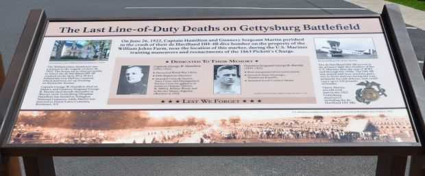 THE LAST LINE-OF-DUTY MEMORIAL PLAQUE