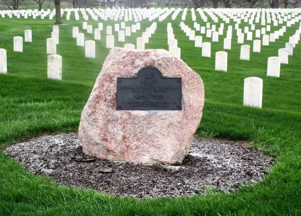 DAYTON NATIONAL CEMETERY WAR OF 1812 SOLDIERS MEMORIAL