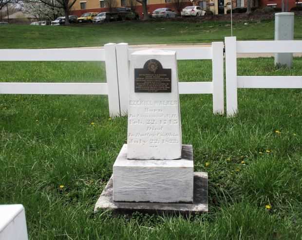 REVOLUTIONARY WAR SOLDIER EZEKIEL WALKER MEMORIAL