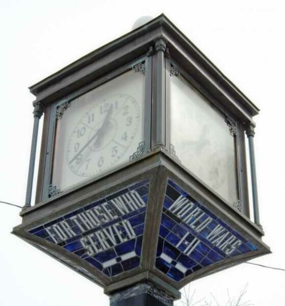 COBLESKILL WORLD WARS MEMORIAL CLOCK DEDICATION