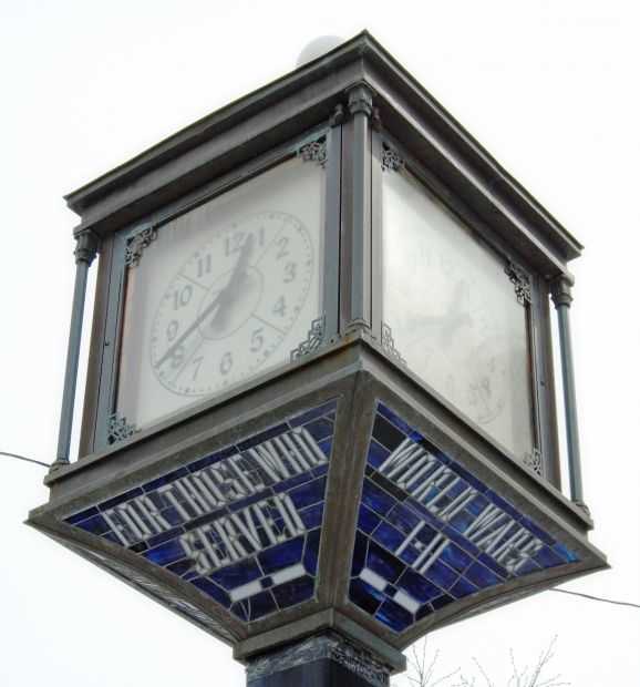 COBLESKILL WORLD WARS MEMORIAL CLOCK DEDICATION