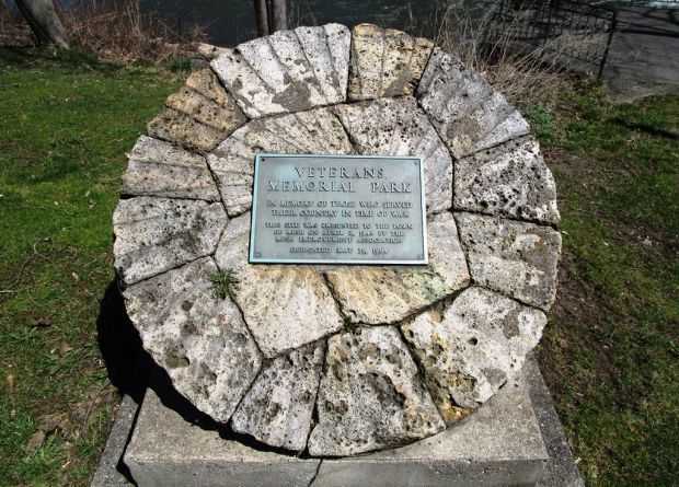 RUSH VETERANS MEMORIAL PARK PLAQUE