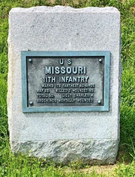 U S MISSOURI 11TH INFANTRY WAR MEMORIAL