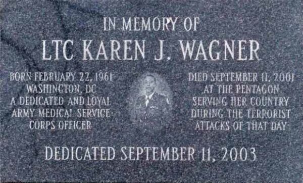 LTC KAREN J. WAGNER MEMORIAL STONE A