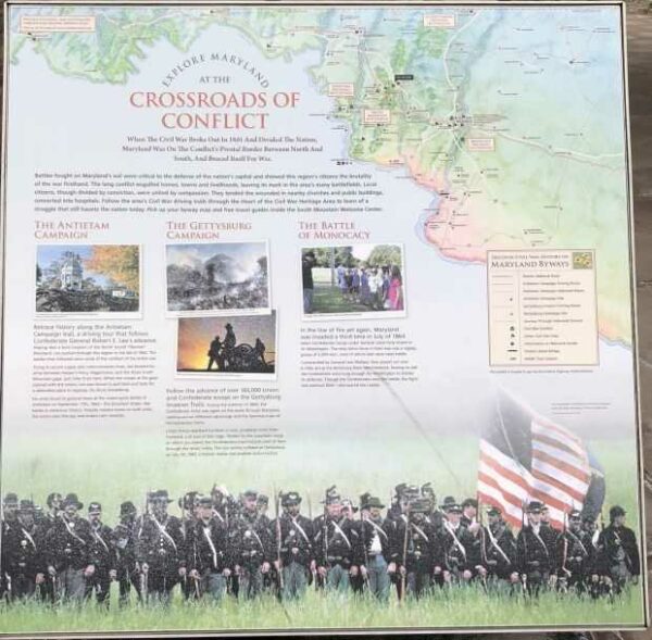 CROSSROADS OF CONFLICT WAR MEMORIAL PANEL