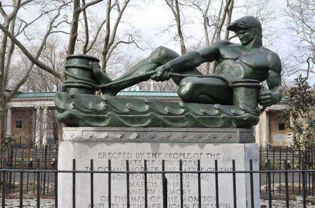 STATE OF NEW YORK BATTLE OF THE MONITOR AND MERRIMAC MEMORIAL