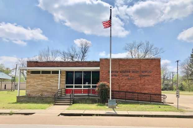THE BATTLE OF CACHE RIVER OR COTTON PLANT MEMORIAL FLAGPOLE