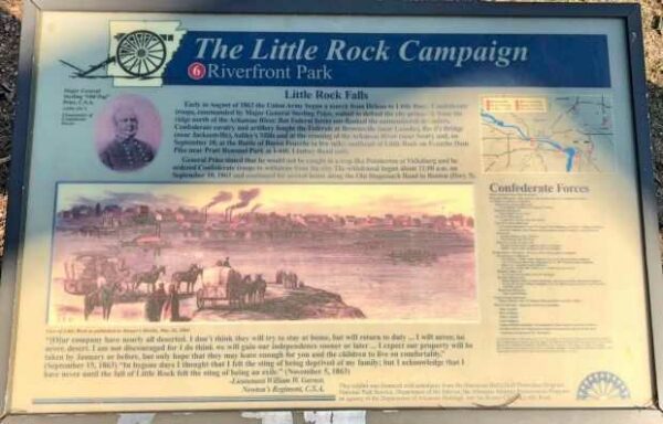 THE LITTLE ROCK CAMPAIGN WAR MEMORIAL PANEL III