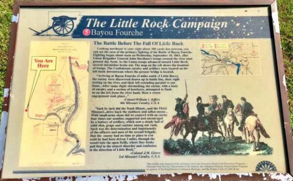 THE LITTLE ROCK CAMPAIGN WAR MEMORIAL PANEL