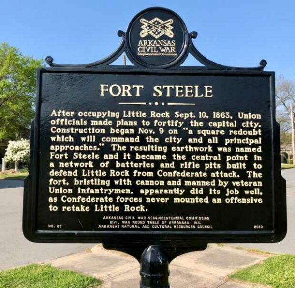 FORT STEELE WAR MEMORIAL MARKER