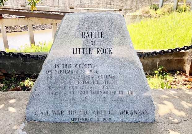 BATTLE OF LITTLE ROCK WAR MEMORIAL