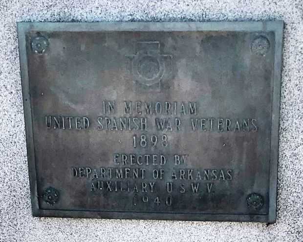 IN MEMORIAM UNITED SPANISH WAR VETERANS MEMORIAL PLAQUE