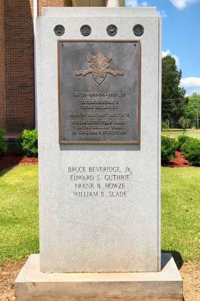 MARION MILITARY INSTITUTE ALUMNI KOREAN WAR MEMORIAL