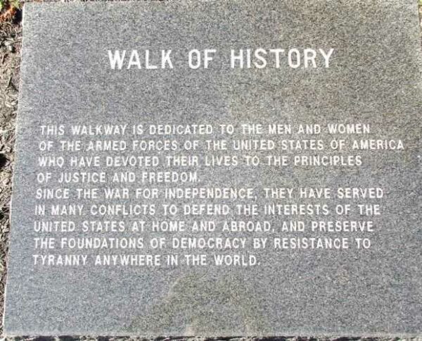 BEAVERCREEK WALK OF HISTORY MEMORIAL TABLET