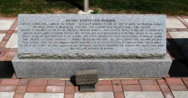 HISTORIC BOUNTY LAND MEMORIAL
