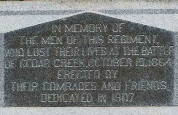 128TH REGT N.Y.S.V.I. WAR MEMORIAL DEDICATION STONE