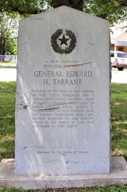 GENERAL EDWARD H. TARRANT WAR MEMORIAL