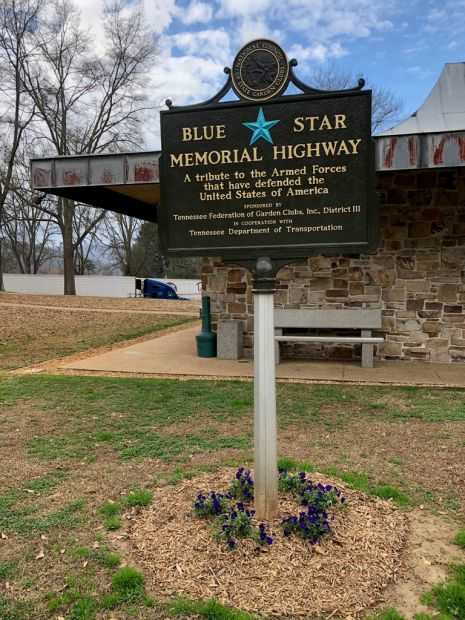 JASPER BLUE STAR MEMORIAL HIGHWAY MARKER