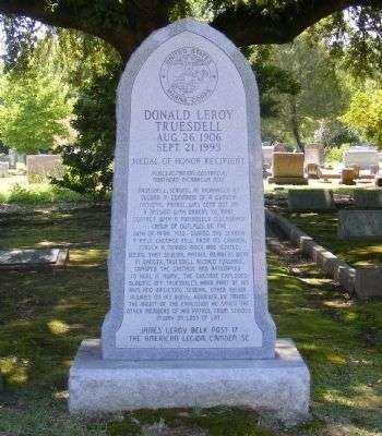 DONALD LEROY TRUESDELL MEMORIAL