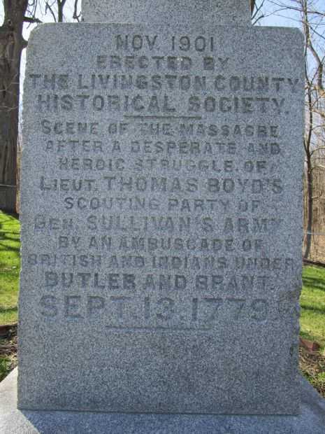 GROVELAND AMBUSCADE MEMORIAL SIDE D