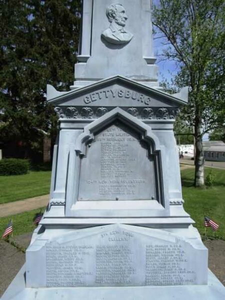 SHERMAN CIVIL WAR MEMORIAL SIDE D