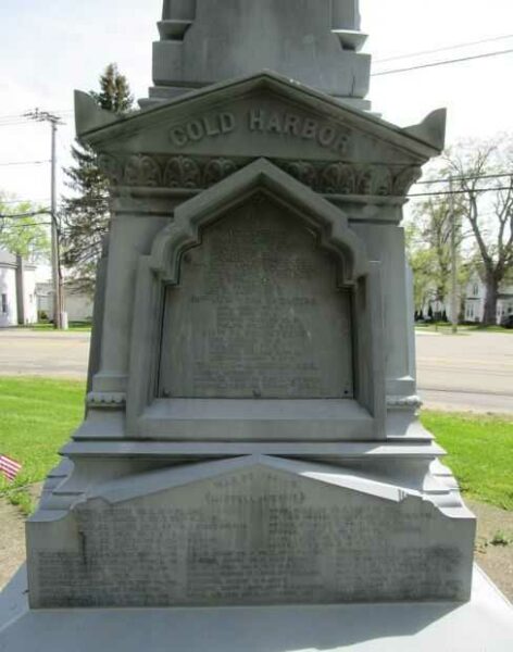 SHERMAN CIVIL WAR MEMORIAL SIDE C