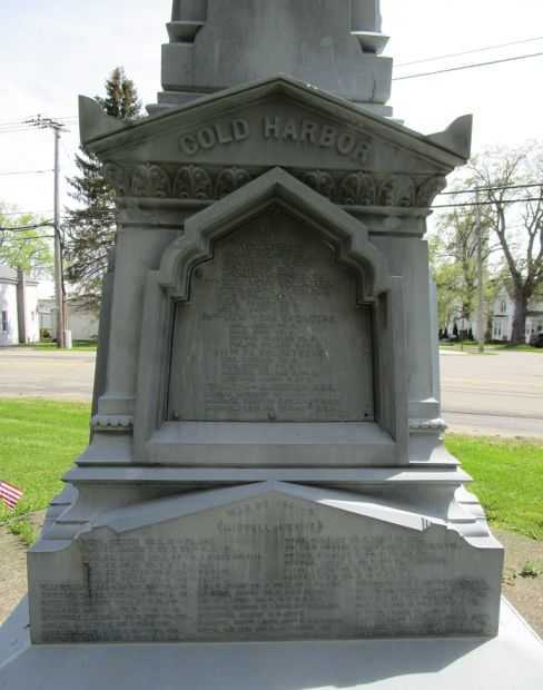 SHERMAN CIVIL WAR MEMORIAL SIDE C