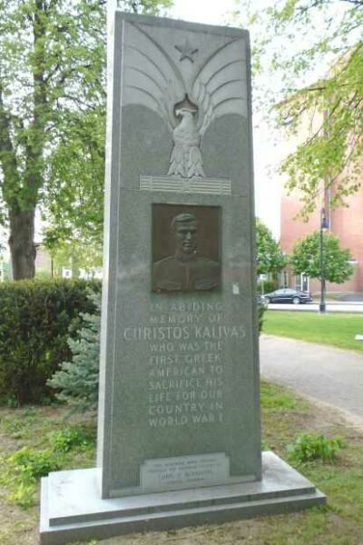 CHRISTOS KALIVAS WORLD WAR I MEMORIAL