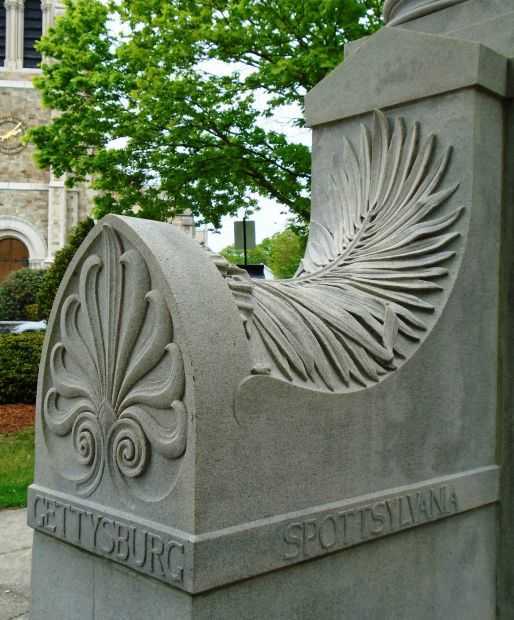 NORTHBRIDGE CIVIL WAR MEMORIAL STONE F