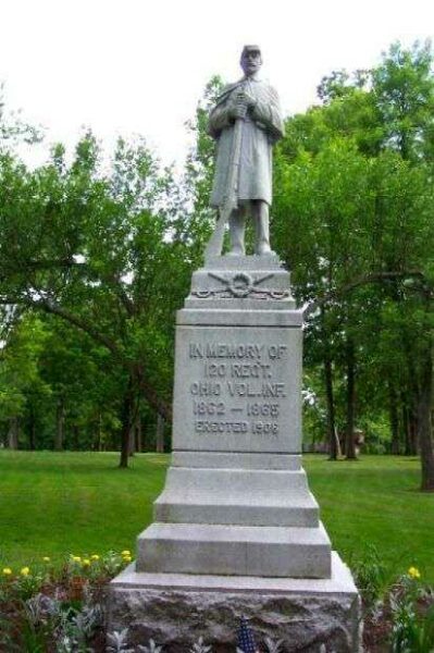 120TH REGIMENT OHIO VOLUNTEER INFANTRY WAR MEMORIAL