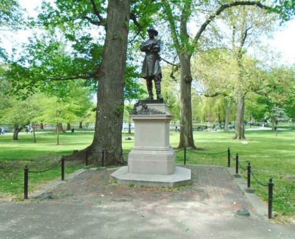 COL. THOMAS CASS. AND NINTH MASS. INFANTRY. U.S.V. MEMORIAL