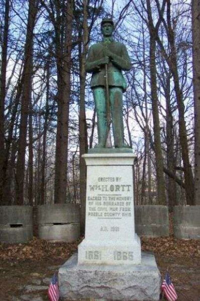 ORTT’S PREBLE COUNTY CIVIL WAR MEMORIAL