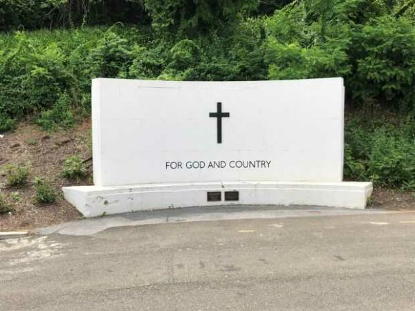 FOR GOD AND COUNTRY WAR MEMORIAL