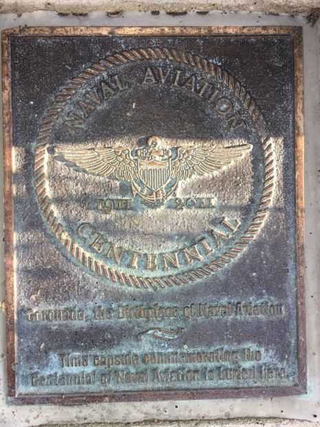 NAVAL AVIATION CENTENNIAL 1911-2011 MEMORIAL PLAQUE
