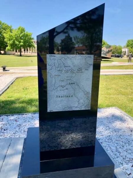 COMBAT SKYSPOT MEMORIAL STONE SIDE C