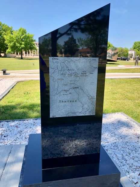 COMBAT SKYSPOT MEMORIAL STONE SIDE C