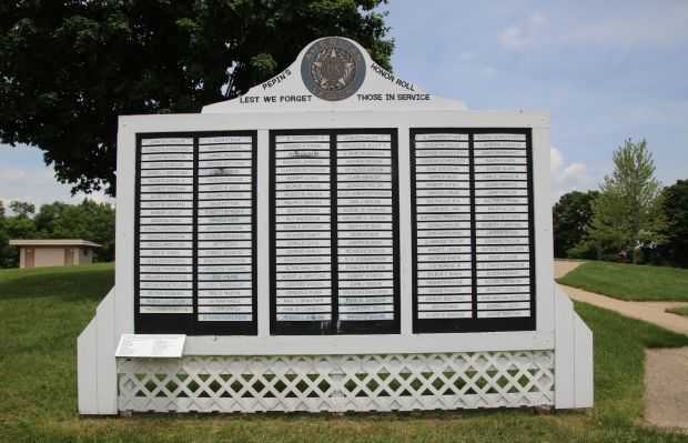 PEPIN’S AMERICAN LEGION HONOR ROLL MEMORIAL