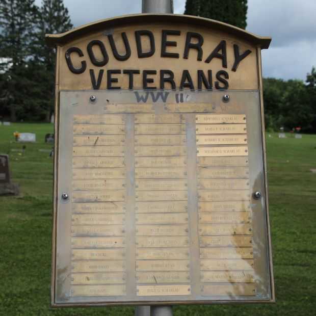 COUDERAY WORLD WAR II VETERANS HONOR ROLL MEMORIAL