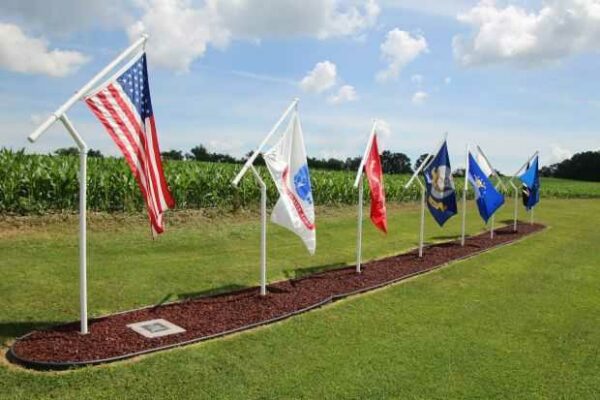 ARKANSAW MEMORIAL CEMETERY VETERANS MEMORIAL
