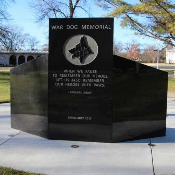 FORT ATKINSON WAR DOG MEMORIAL BACK
