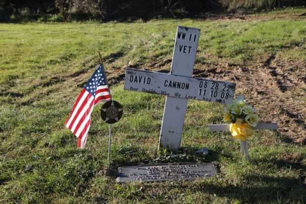 DAVID CANNON MEMORIAL CEMETERY STONE